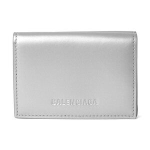 Balenciaga Trifold Wallet in Silver Essentials
